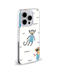 Funda Dura Animales de Playa Haroulita para iPhone 13 Mini 2