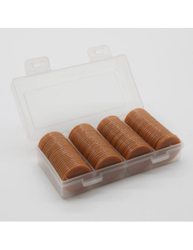 Juego de 100 Fichas de Plástico para Aprendizaje 25 mm