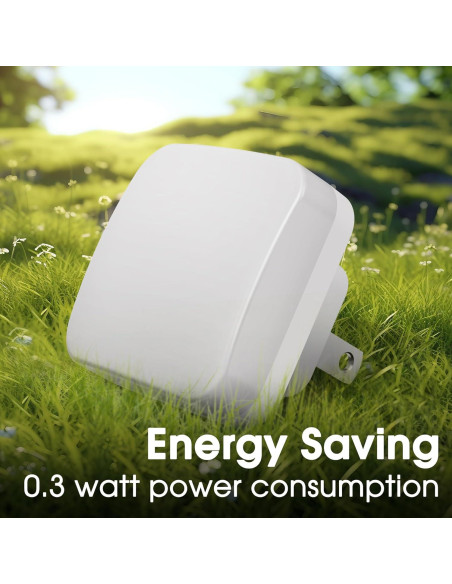 Luz Nocturna LED Briignite Azul con Sensor - Paquete de 2