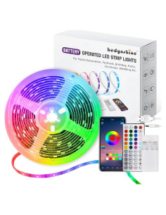 Tira LED HEDYNSHINE 6,10 m con control remoto y app