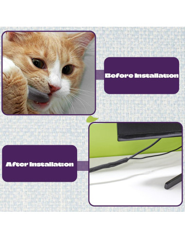 Fundas de Cable Negras Qjaiune 3m 6.35mm Organizador