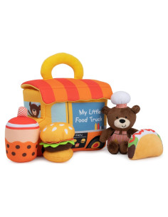 Set de Juego de Peluche Baby GUND Camión de Comida 5 Piezas