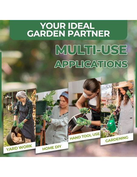Guantes de trabajo HLDD HANDLANDY para mujeres - Jardinería
