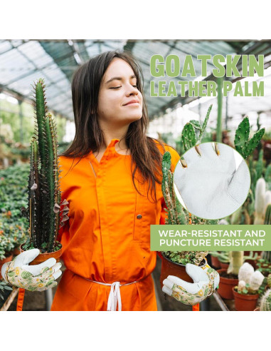 Guantes de trabajo HLDD HANDLANDY para mujeres - Jardinería