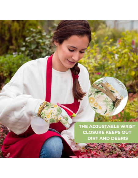 Guantes de trabajo HLDD HANDLANDY para mujeres - Jardinería
