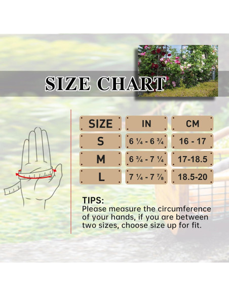 Guantes de Trabajo HLDD HANDLANDY para Mujeres - Cuero y Transpirables