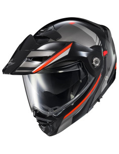 Casco Modular ScorpionEXO AT960 Aventura Negro/Rojo Mediano 2