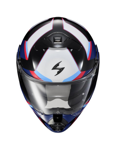 Casco Modular ScorpionEXO GT930 Azul/Rojo Extra Grande