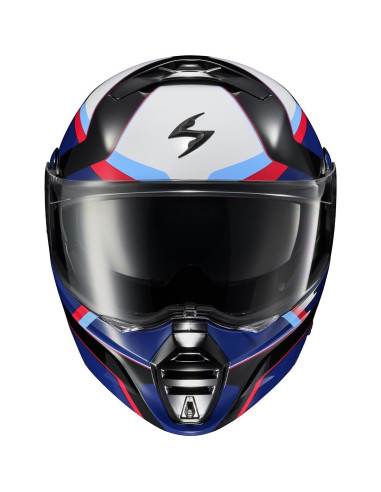 Casco Modular ScorpionEXO GT930 Azul/Rojo Extra Grande
