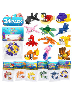 Paquete de 24 Regalos de San Valentín Qinline para Niños