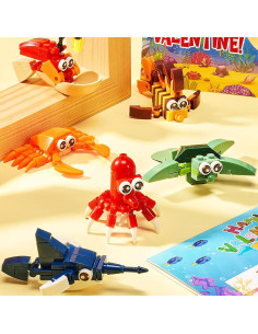 Paquete de 24 Regalos de San Valentín Qinline para Niños 2