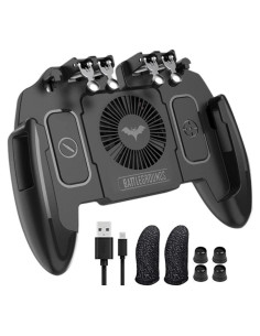 Controlador Gamepad FURZEQIFA para PUBG Mobile con Ventilador