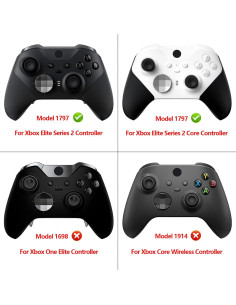 Carcasa Frontal eXtremeRate Fibra de Carbono Xbox Elite 2 2