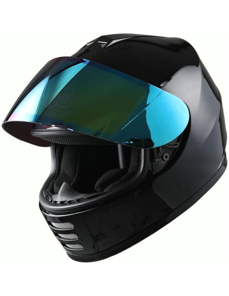 Casco Infantil WOW HKY-B15 + Guantes MX + S 49-50 CM