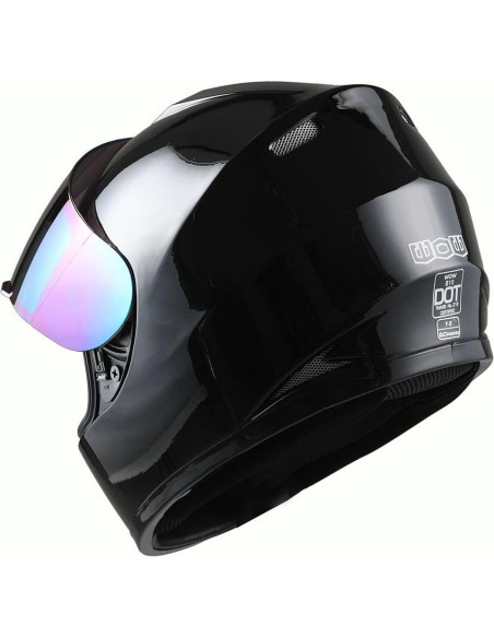 Casco Infantil WOW HKY-B15 + Guantes MX + S 49-50 CM