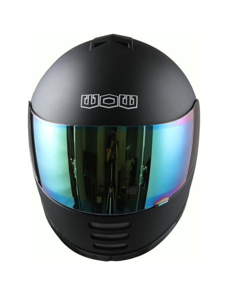 Casco Integral WOW HKY-B15 para Jóvenes + Guantes MX