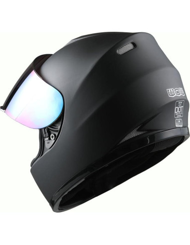 Casco Integral WOW HKY-B15 para Jóvenes + Guantes MX