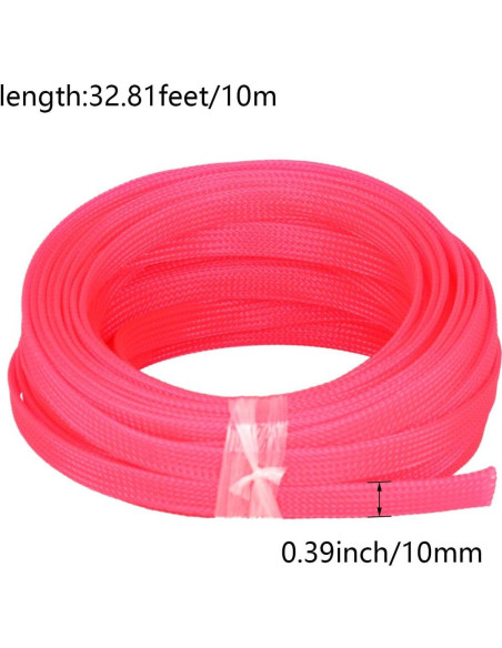 Manguera de Cable Expandible Heyiarbeit 10m Rosa 10mm