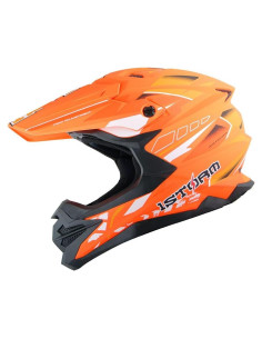 Casco 1Storm HF803 Motocross Adulto Negro Mate 53-54 CM