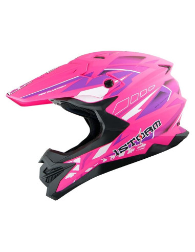 Casco 1Storm HF803 Motocross Adulto Negro Mate S