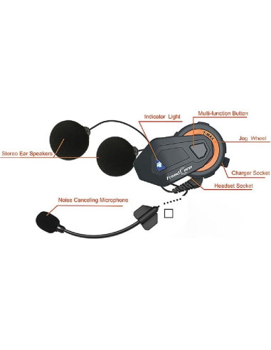 Casco 1Storm HF803 Motocross Adulto Negro Mate S