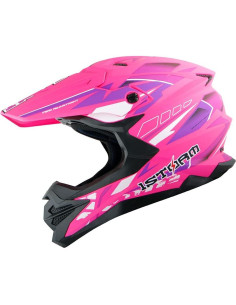 Casco 1Storm HF803 Motocross Adulto Negro Mate S 2