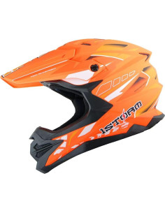 Casco 1Storm HF803 Motocross Adulto Negro Mate 2