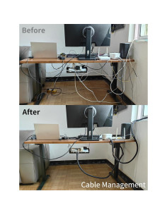 Manga Dividida ZEMAN 19mm x 3m para Gestión de Cables - Negro 2