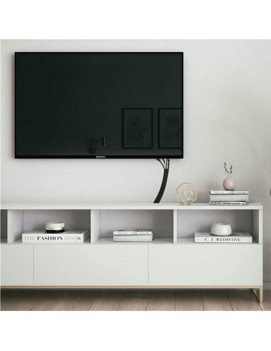 Funda de Cable Trenzada PET 1/4" 30.48m Negra - Protección Mascotas