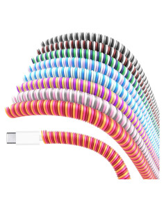 Protector de Cable Rancco 8 Pcs 120cm Multicolor para Mascotas