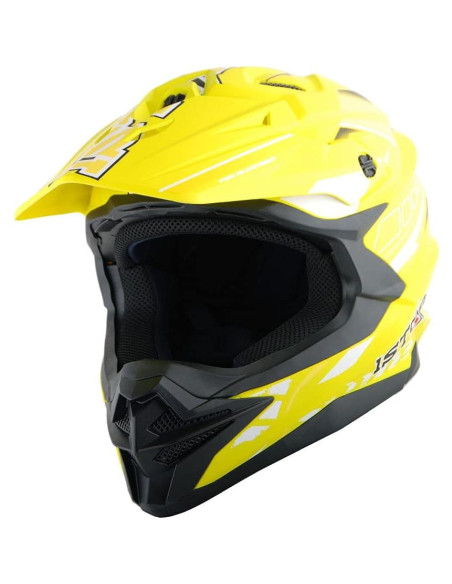 Casco 1Storm HF803 Motocross Adulto Negro Mate S