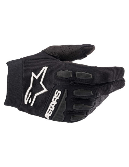 Guantes Alpinestars Youth Full Bore Negro/Blanco 3XS