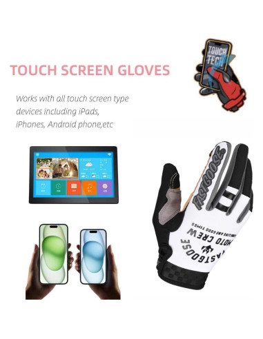 Guantes de Motocross TATACLEA Medianos Transpirables