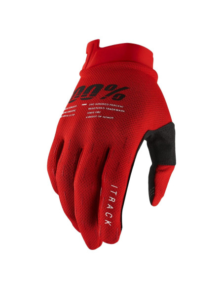 Guantes Motocross 100% ITRACK Aqua Talla Pequeña