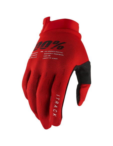 Guantes Motocross 100% ITRACK Aqua Talla Pequeña