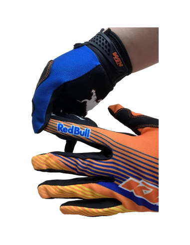 Guantes de Ciclismo Antideslizantes EXCEREY Medianos Azul
