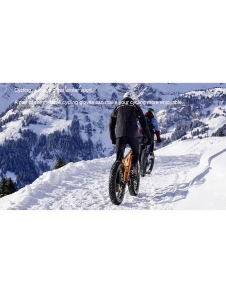 Guantes de Ciclismo Antideslizantes EXCEREY Medianos Azul