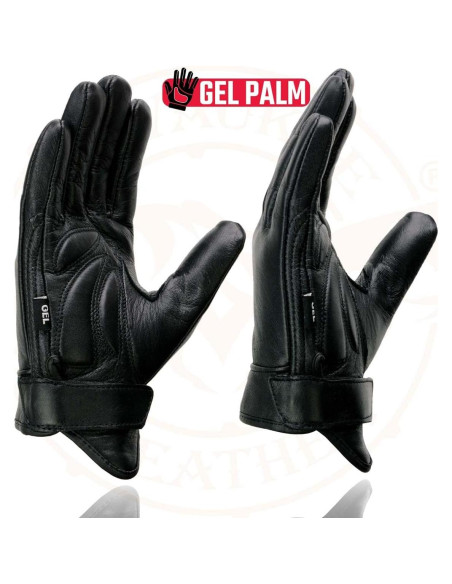 Guantes de Moto Milwaukee Leather MG7510 Cuero con Gel