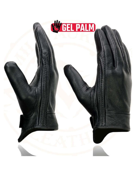 Guantes de motocicleta Milwaukee Leather MG7510 con gel