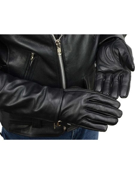Guantes de motocicleta Milwaukee Leather MG7510 con gel