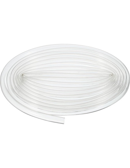 Tubo de PVC Claro 6mm ID 3m para Protección de Cables uxcell
