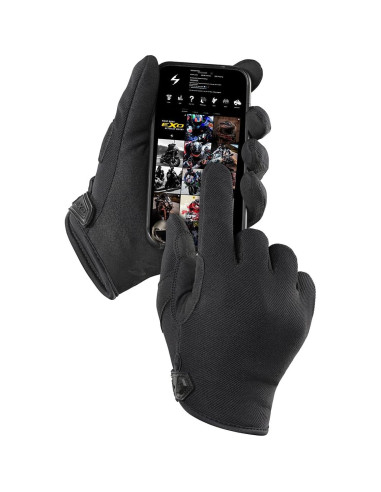 Guantes Moto-Flex ScorpionEXO Táctiles 3X Grande Negro