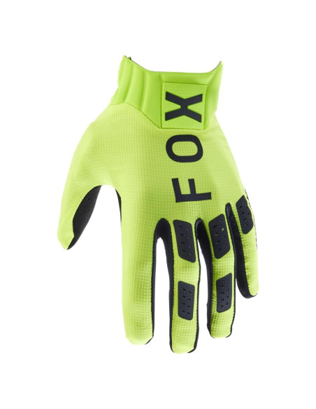 Guante de Motocross Fox Racing Flexair Amarillo Fluorescente