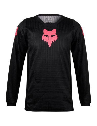 Jersey de Motocross Fox Racing Blackout Niñas Negro
