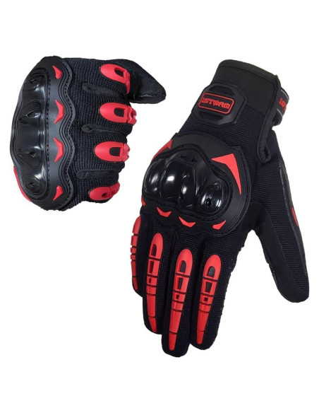 Guantes de Motocross 1Storm MCS17 Táctiles Rojo L