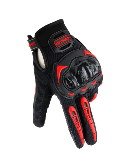 Guantes de Motocross 1Storm MCS17 Táctiles Rojo L