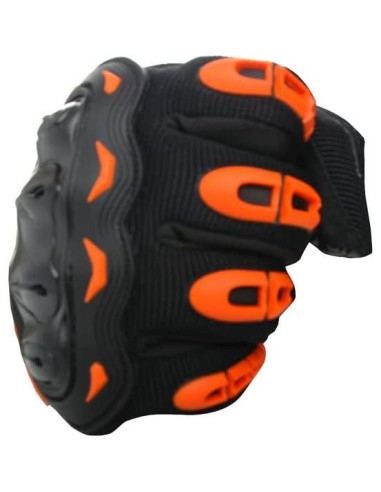 Guantes de Ciclismo 1Storm MCS17 XL Naranja Táctil Reforzados