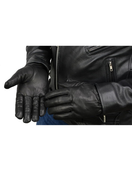 Guantes de motocicleta de cuero Milwaukee Leather SH734 3X
