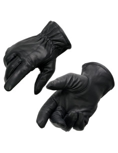 Guantes de motocicleta Milwaukee Leather SH734 térmicos negros
