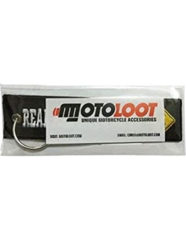 Llavero MotoLoot Real Men Like Curves 3x13 cm Unisex